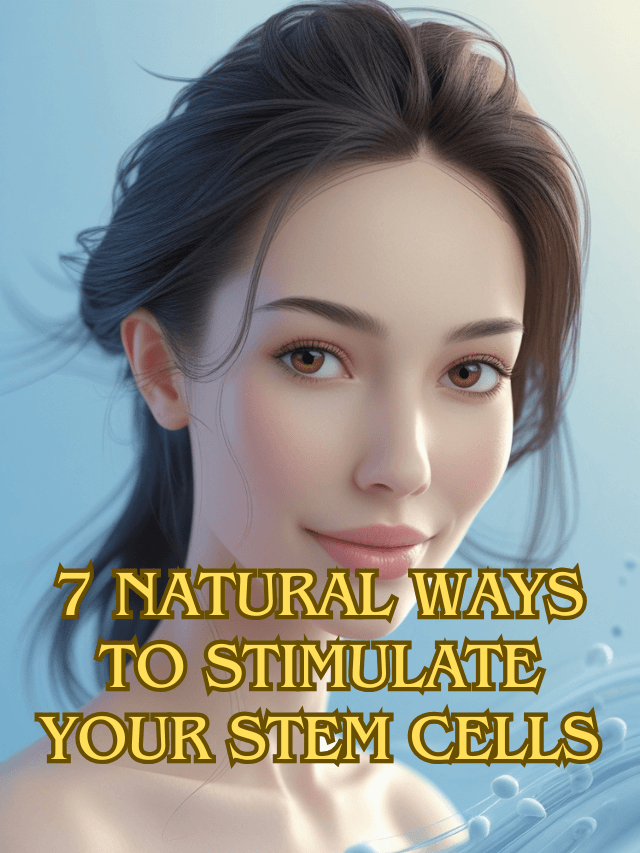 7 Natural Ways to Boost Your Stem Cells